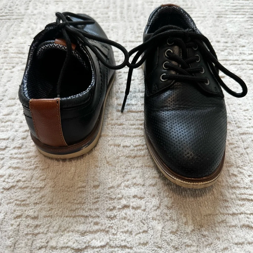 Boys Classic Black Shoes